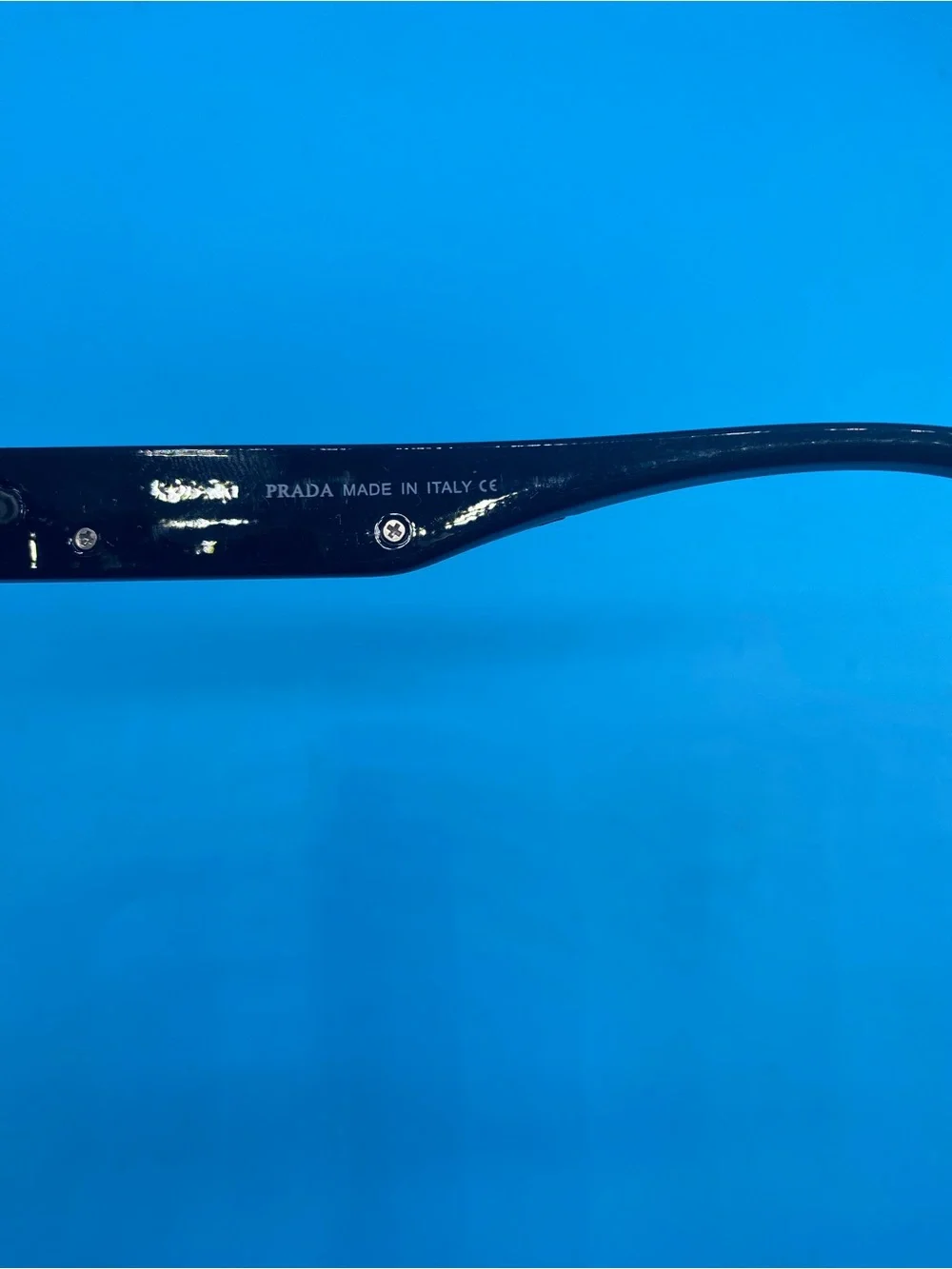 Prada Black Rectangular Sunglasses‎